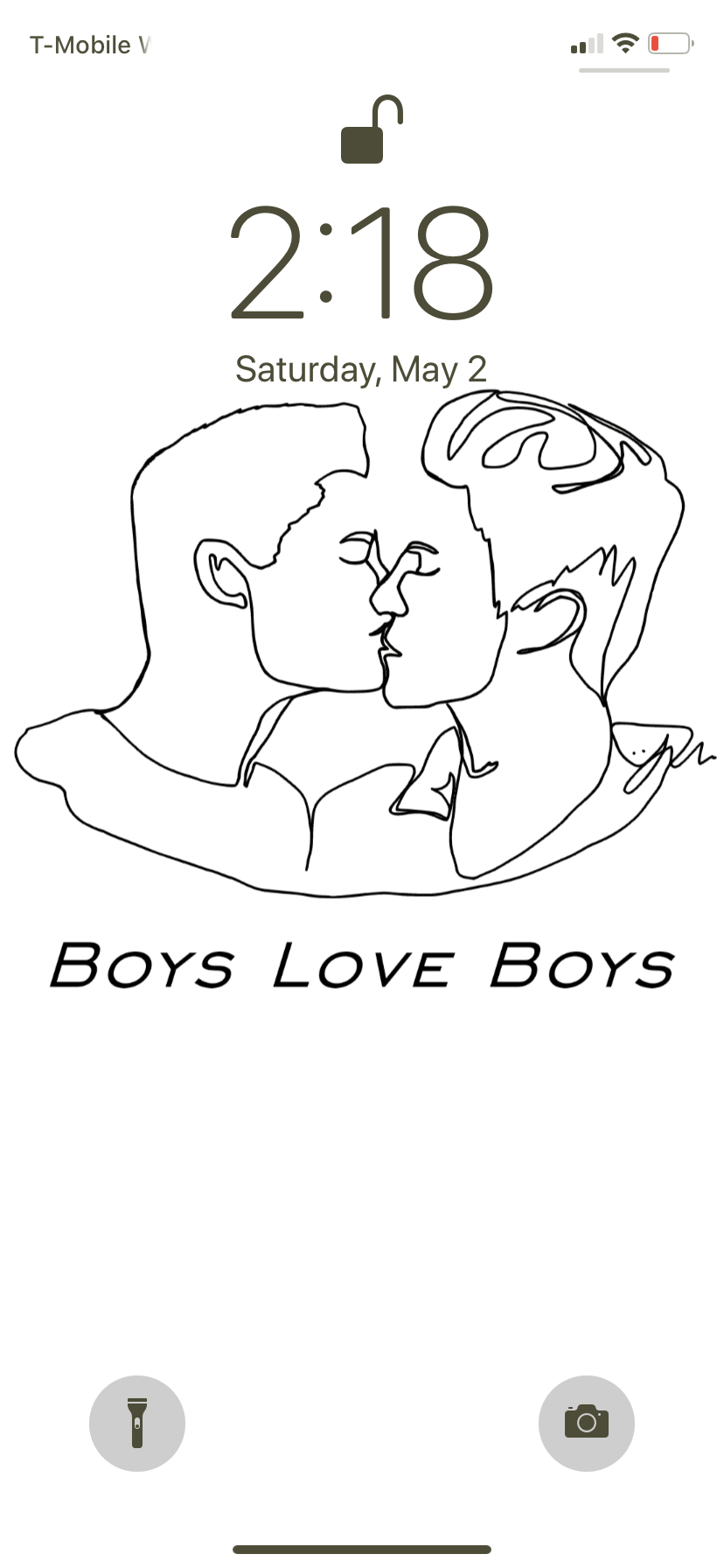 Boys Love Boys Wallpaper - Picasshoe Clothing
