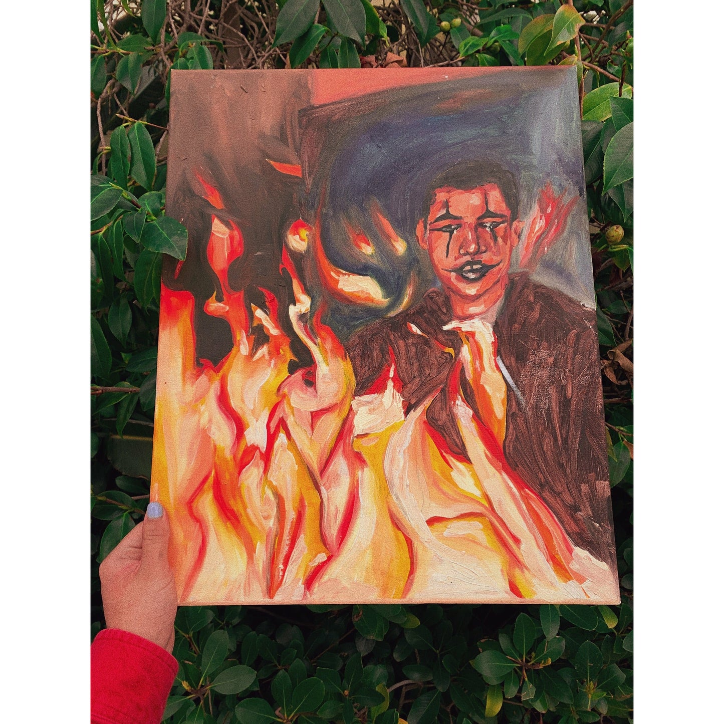 Funny Games Original Painting - Perry Picasshoe Official Site