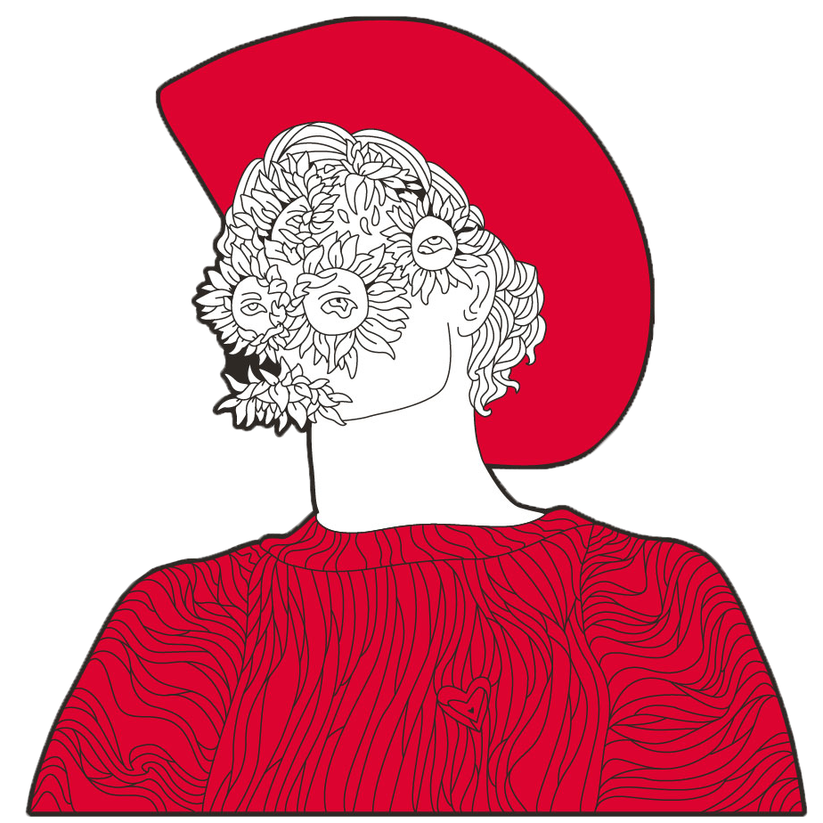 Flower Boy Enamel Pin - Picasshoe Clothing