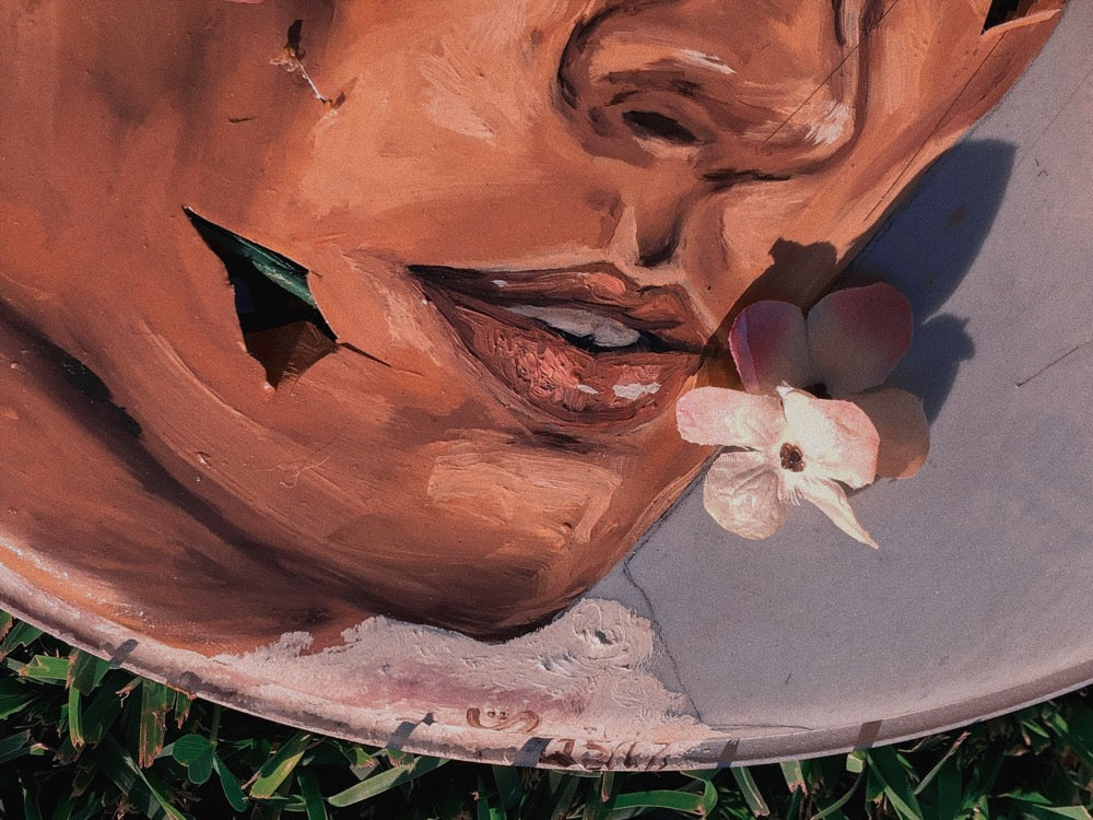 Lovers Drum Original Painting - Perry Picasshoe Official Site