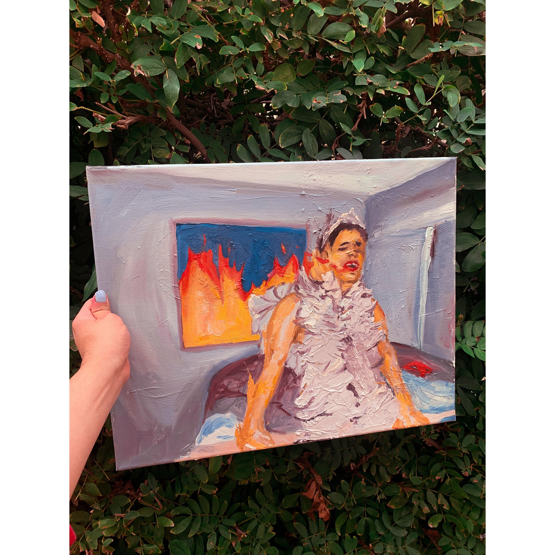 Princess Original Painting - Perry Picasshoe Official Site