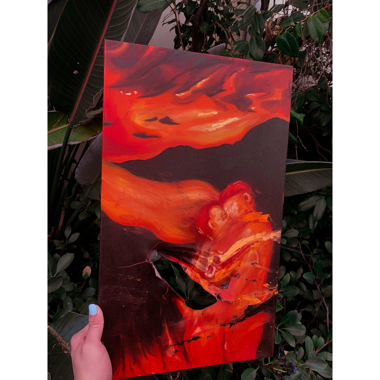 Love That Cuts Deep Original Painting - Perry Picasshoe Official Site