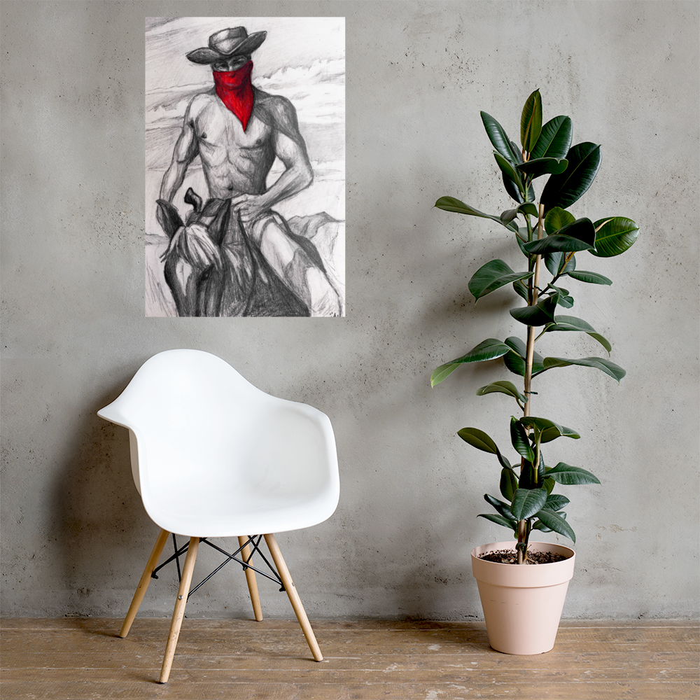 Sexy Cowboy Print - Perry Picasshoe Official Site