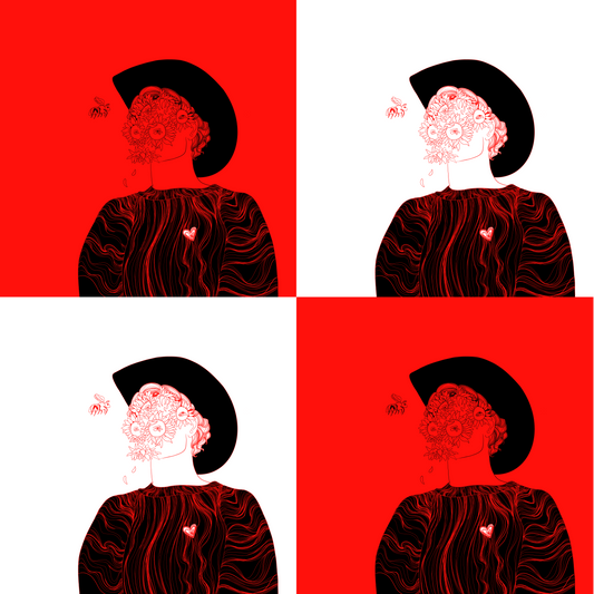 Flower Boy Poster Giclée-Print - Perry Picasshoe Official Site