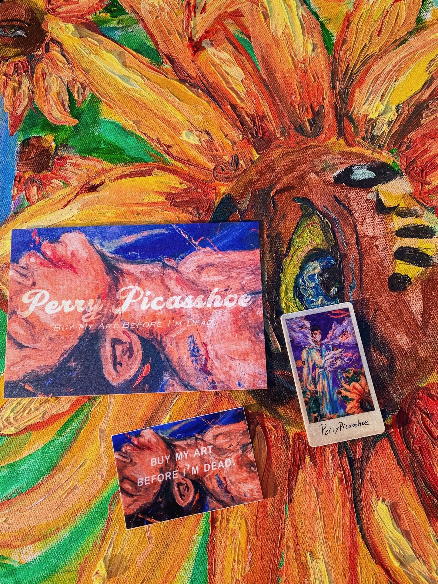 Postcard and Sticker Pack - Picasshoe Clothing