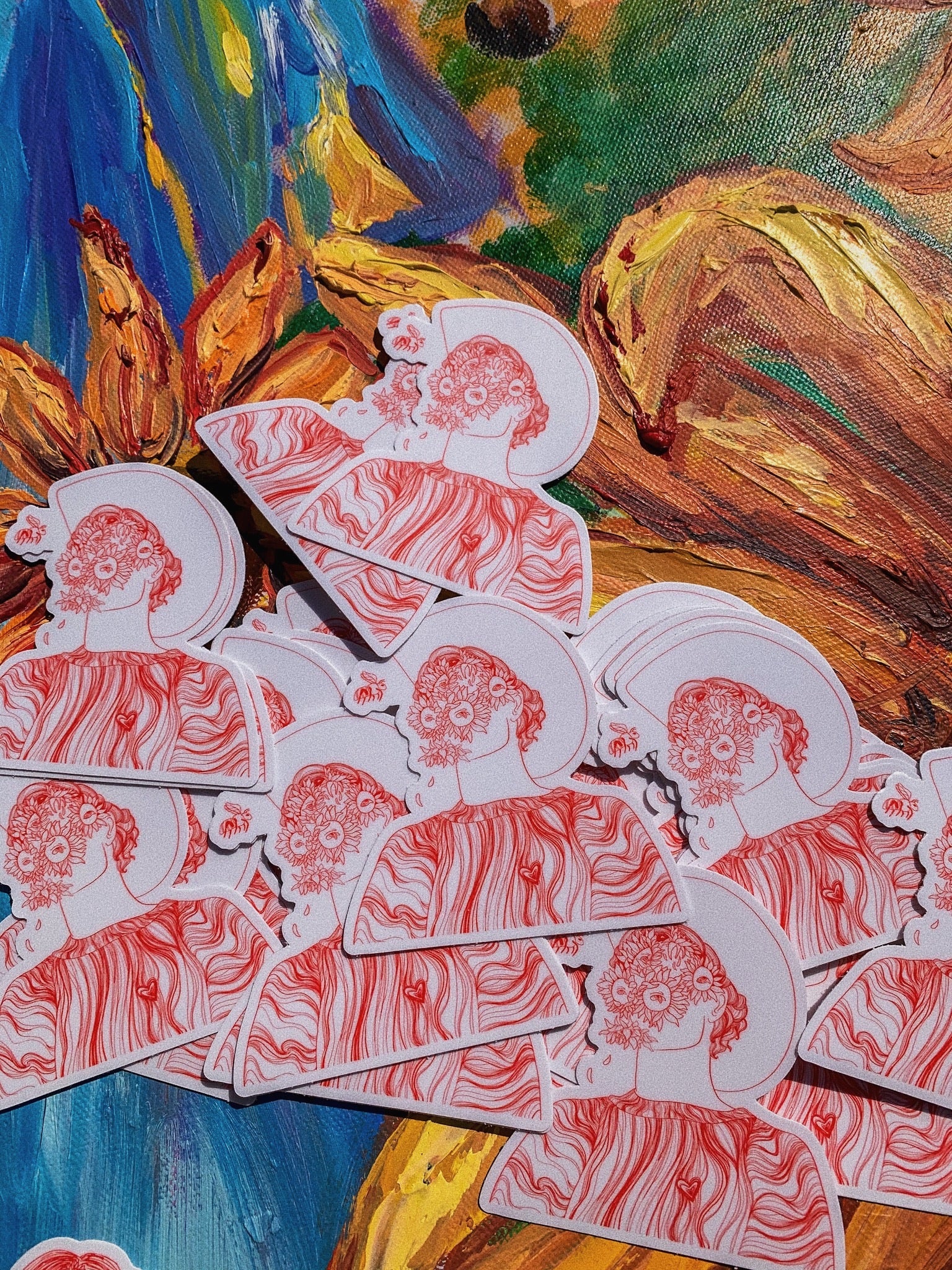 Flower Boy Sticker - Picasshoe Clothing