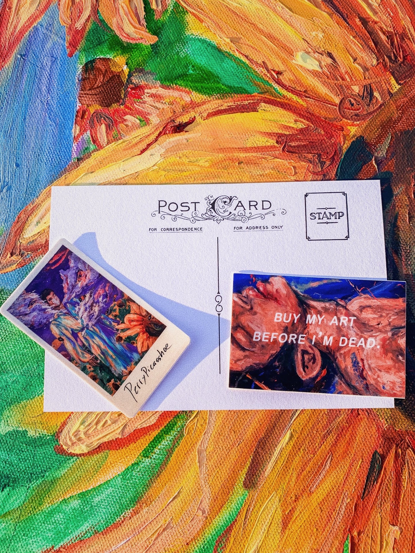 Postcard and Sticker Pack - Picasshoe Clothing