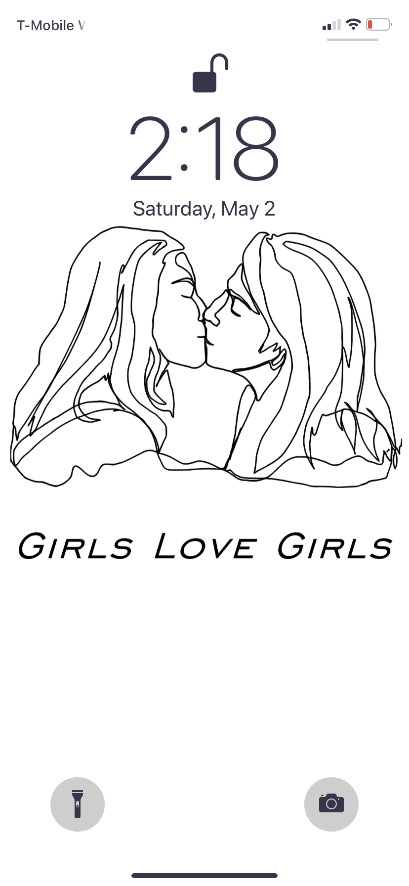 Girls Love Girls Wallpaper - Picasshoe Clothing